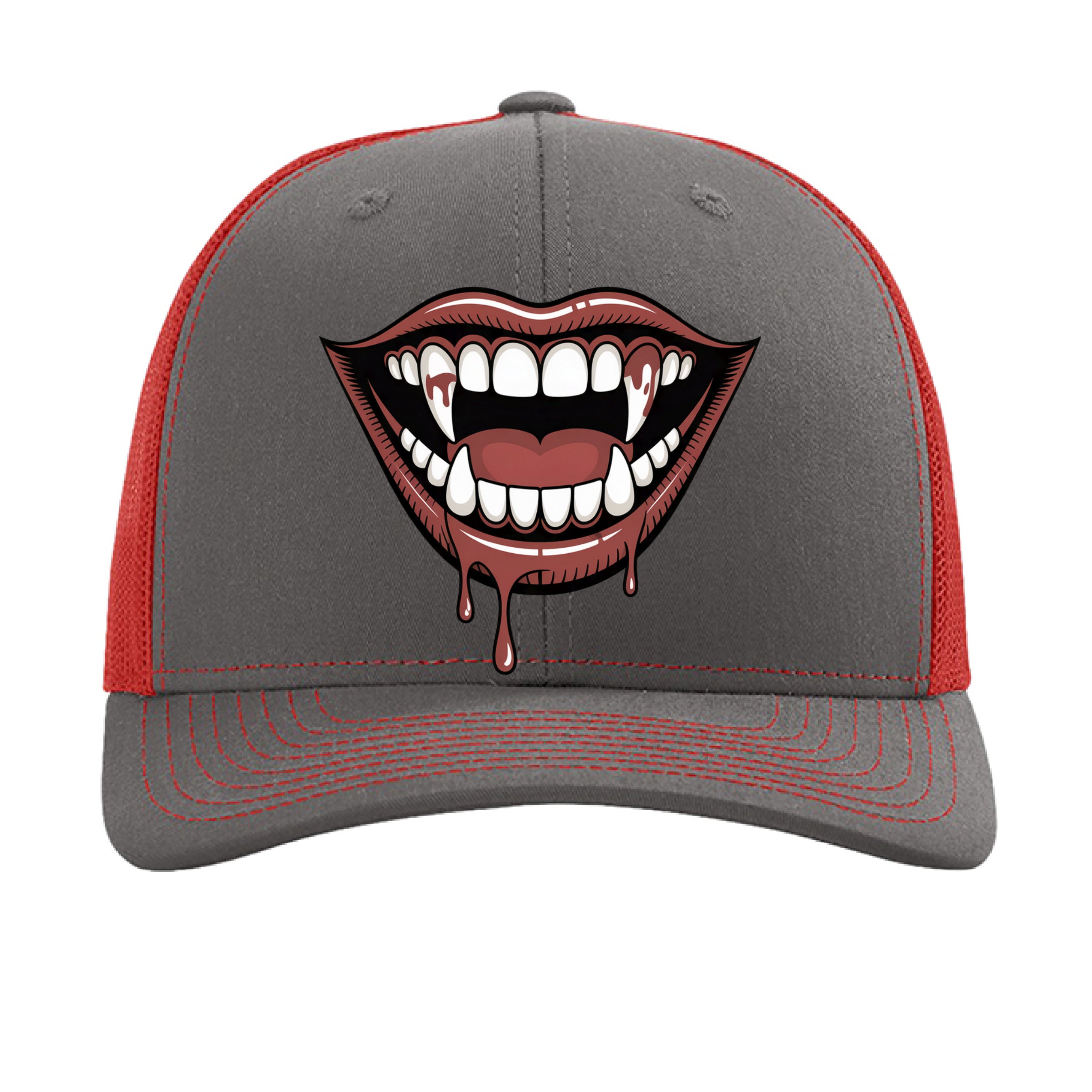 Charcoal/ Red - FRONT