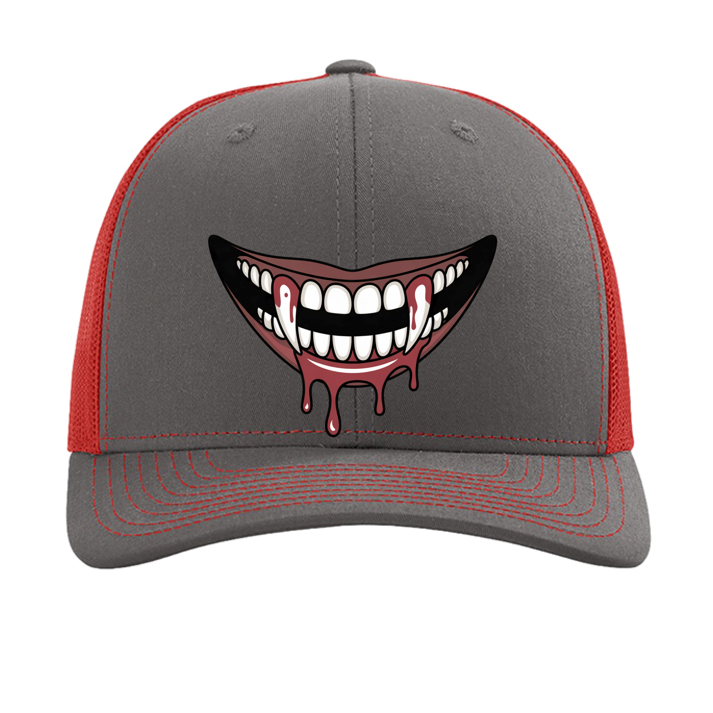 Charcoal/ Red - FRONT